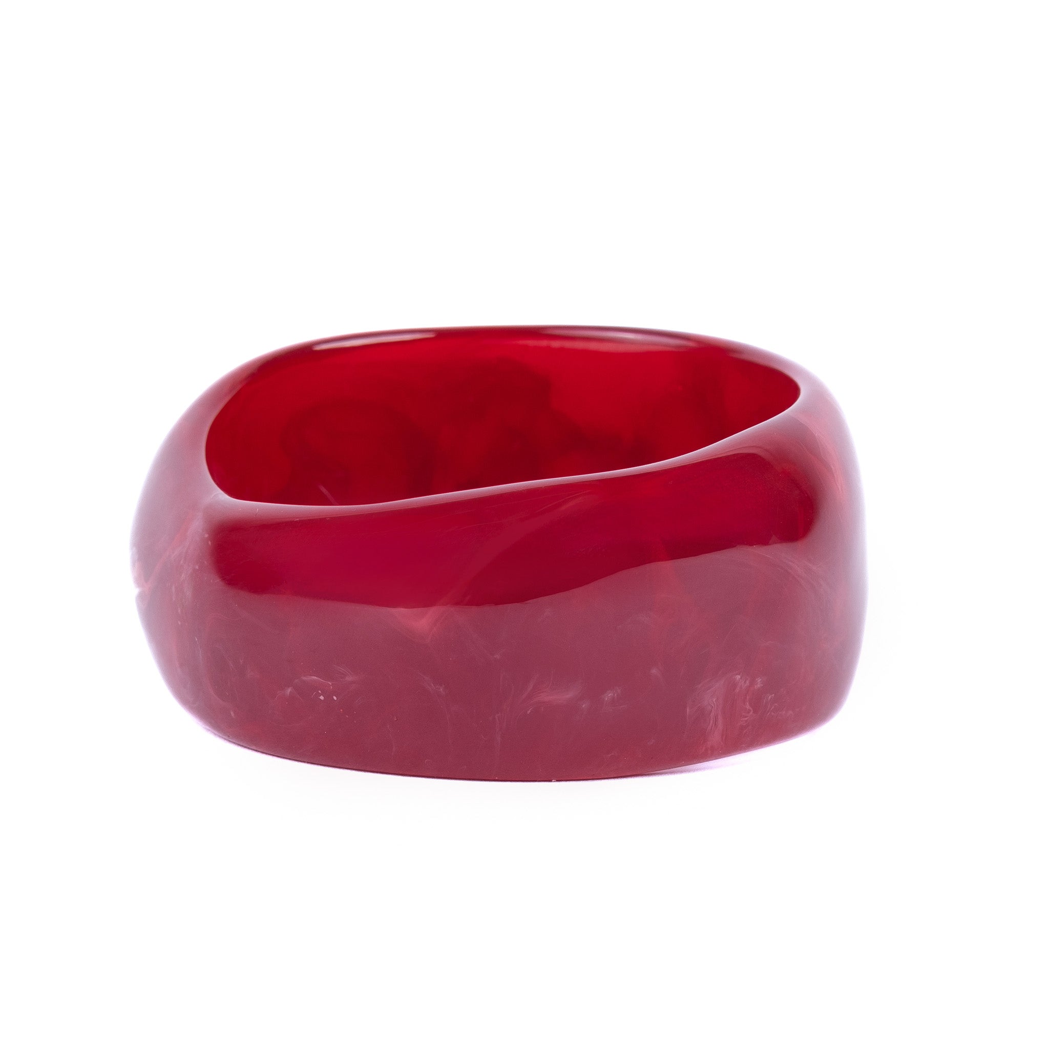 BRACCIALE RESINA BORDEAUX