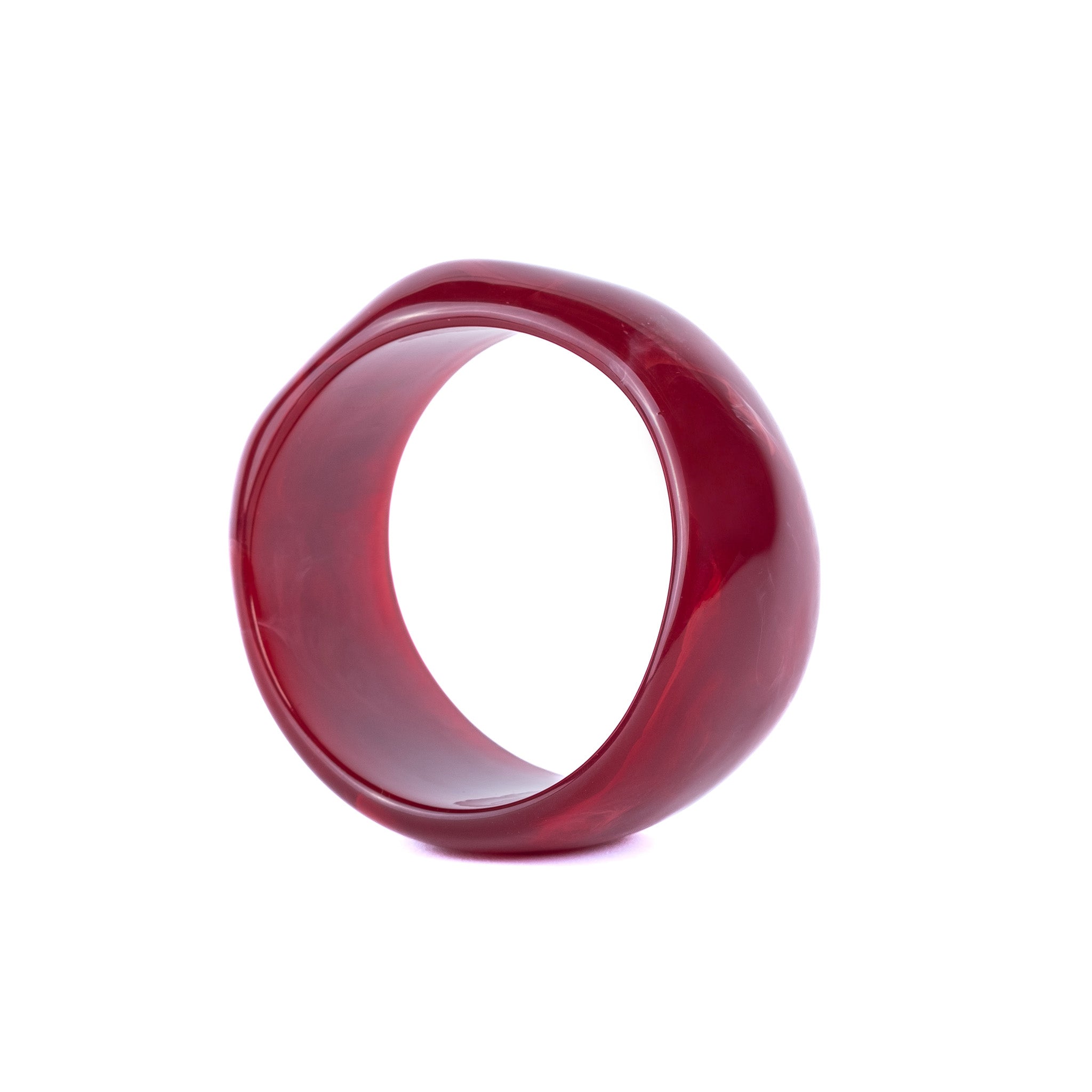 BRACCIALE RESINA BORDEAUX