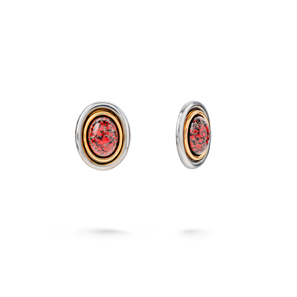ORECCHINI YOLE ROSSO