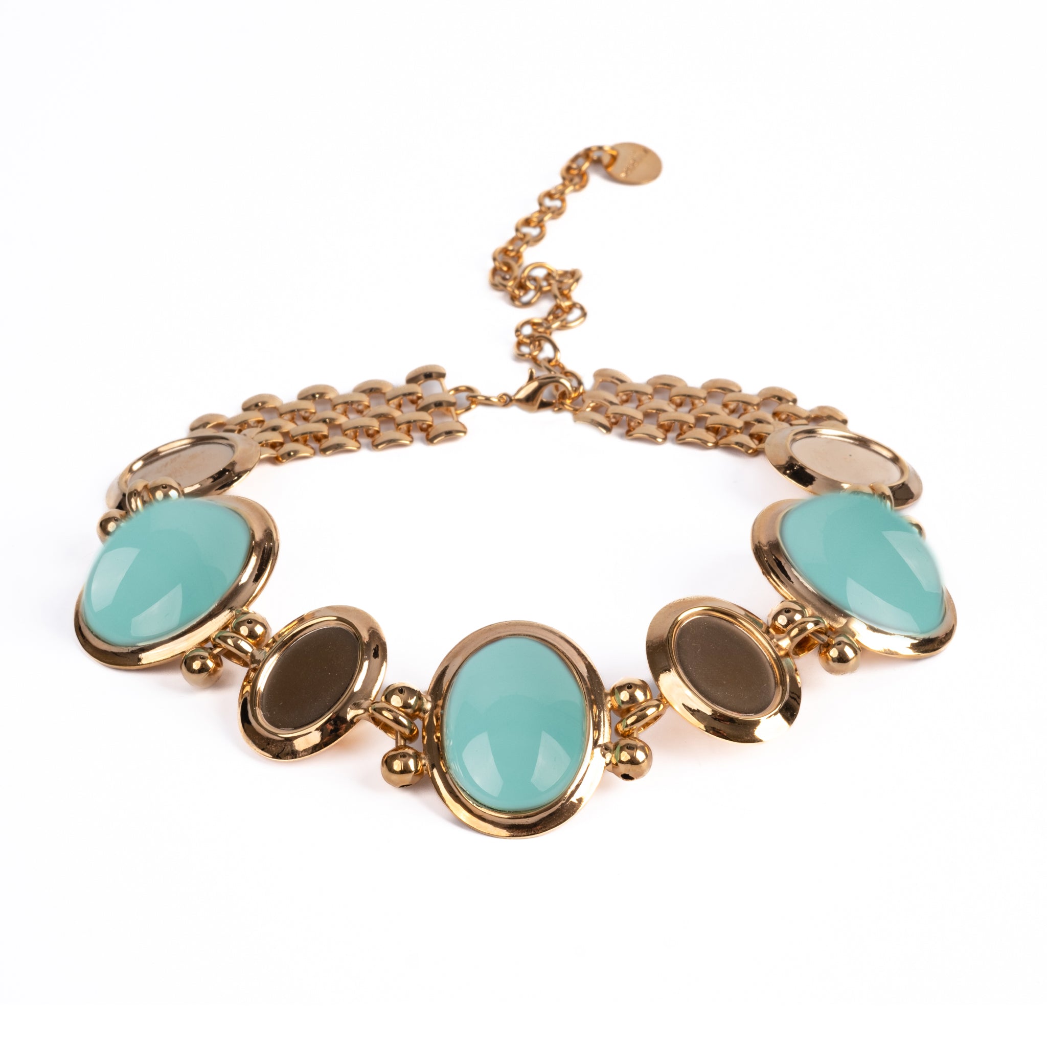 CLARA CHOKER TURCHESE